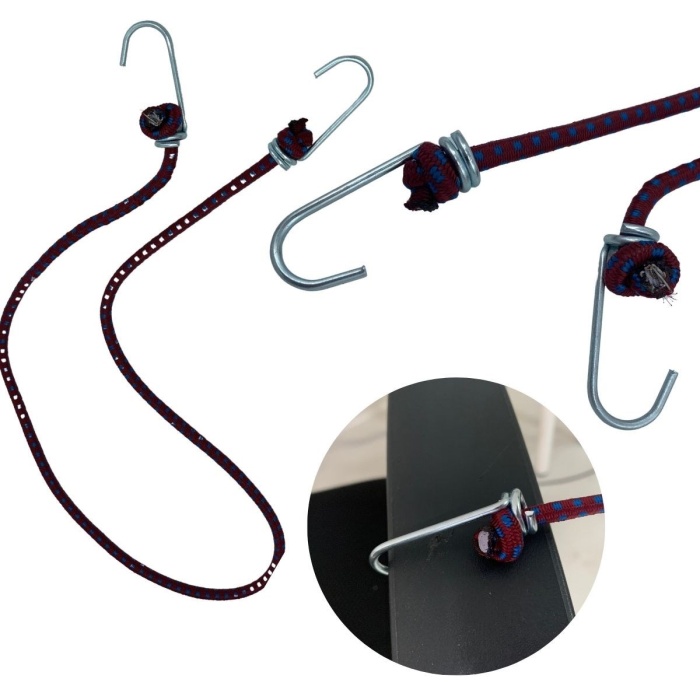 Bisiklet Araba Motosiklet Kancalı Bagaj Gergi Lastiği Sabitleme (5381)