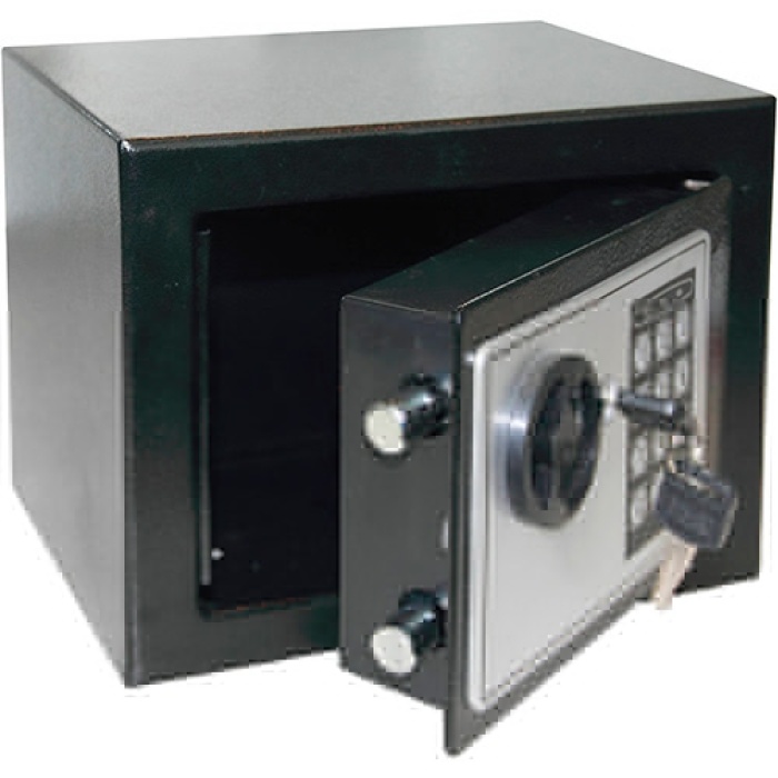 Elektronik Para Kasası Şifreli Anahtarlı Otel Tipi Kasa (5381)