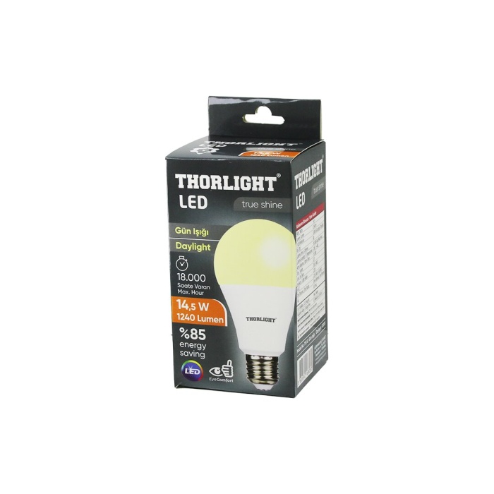 10 ADET THORLIGHT A-70 12B 14.5W E27 GÜNIŞIK LED AMPUL (5381)