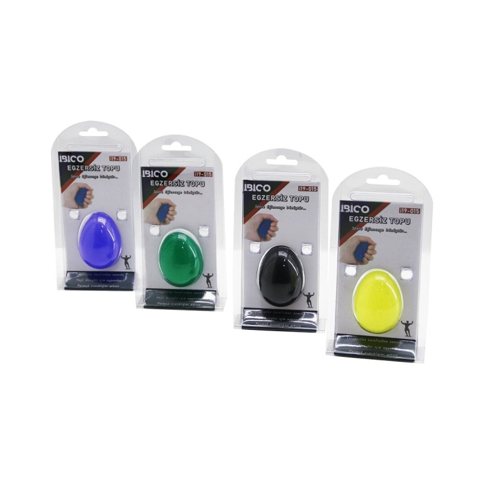 YUMURTA MODEL SPORCU EGZERSİZ EL TOPU RENKLİ (5381)