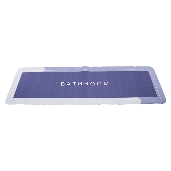DİKDÖRTGEN  DÜZ RENKLİ SU EMİCİ - SİHİRLİ  BANYO PASPASI  ELASTİK  116 X 37.5CM (5381)