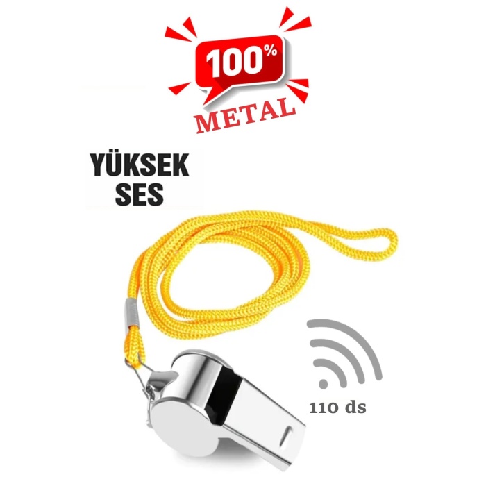 METAL DÜDÜK - 110 DESİBEL (5381)