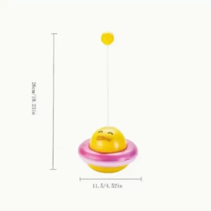 UFO Şekilli Ördek Kedi Oyuncağı