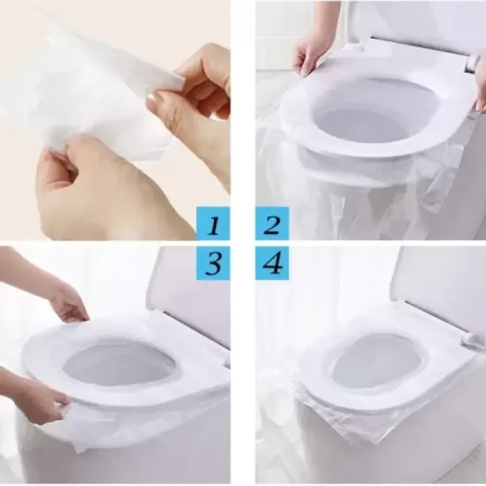 Hijyenik Tek Kullanımlık Klozet Kapağı Poşeti