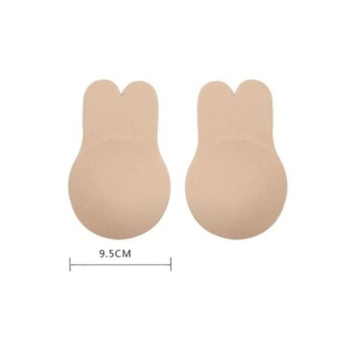 Krem Göğüs Ucu Kapatıcı ve Dikleştirici Hayalet Sütyen