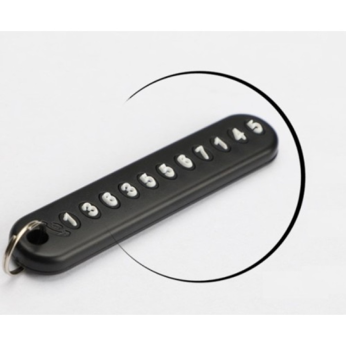 Mini Anahtarlık Çok Amaçlı Numaratör