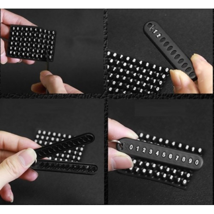 Mini Anahtarlık Çok Amaçlı Numaratör