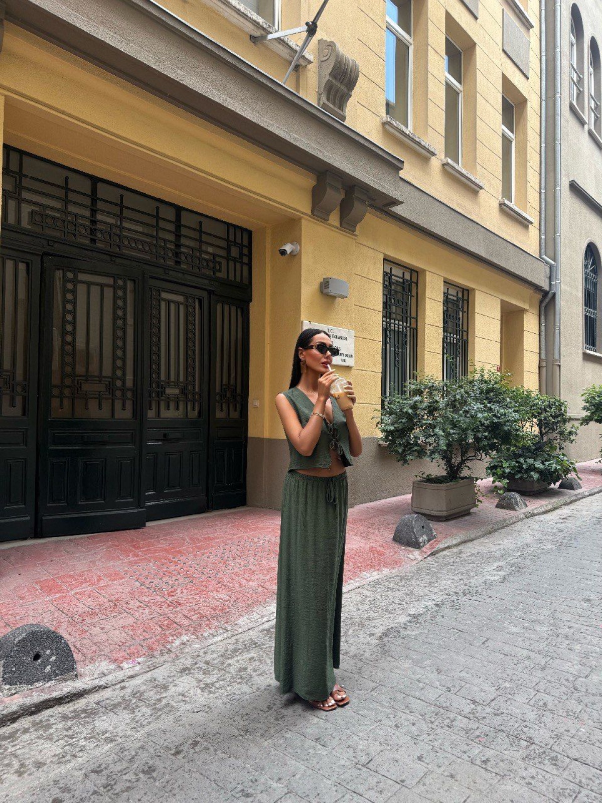 Olive Breeze Haki Takım