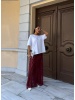 Crimson Grace Maxi Bordo Etek