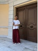 Crimson Grace Maxi Bordo Etek