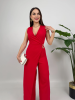 Crimson Icon Belted Tulum - Kırmızı