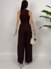 Crimson Icon Belted Tulum - Kahve
