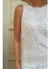 Sorrento Dantel Elbise – Beyaz