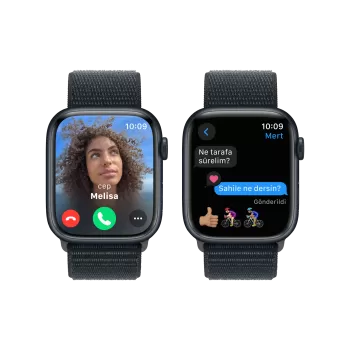 APPLE Apple Watch S9 45mm Gece Yarısı SL Akıllı Saat