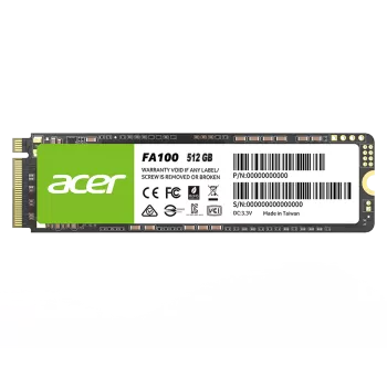 ACER Acer FA100 PCIe NVMe 512GB Çevre Birimleri