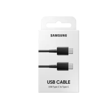 SAMSUNG Samsung TypeC Kablo 25W-Siyah Cep Telefonu Aksesuarları