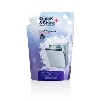 Quick & Shine Bulaşık Makinesi Tuzu (2 kg) Bulaşık Makinesi Temizlik ve Bakım Ürünleri