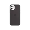 APPLE iPhone 12 mini Silikon Kılıf Siyah Cep Telefonu Aksesuarları