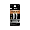 Duracell DURACELL 1M LIGHTNING CABLE BLACK C-C Şarj Kabloları