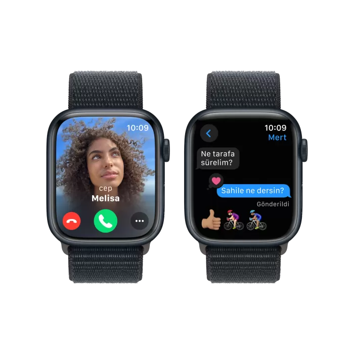 APPLE Apple Watch S9 45mm Gece Yarısı SL Akıllı Saat