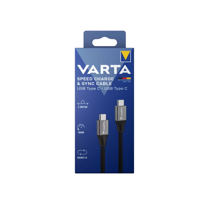 Varta VARTA Şarj Kablosu 2m C-C Şarj Kabloları