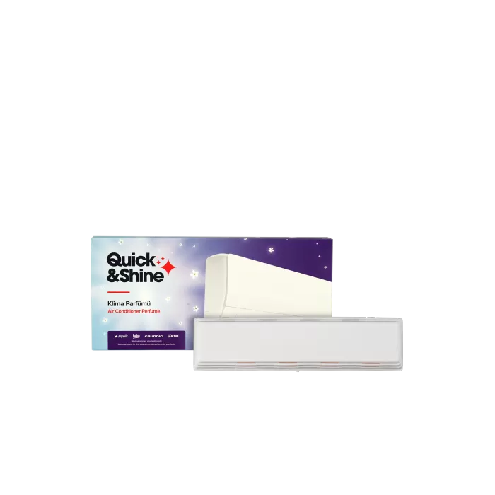Quick & Shine Klima Parfümü Klima Temizlik ve Bakım Ürünleri