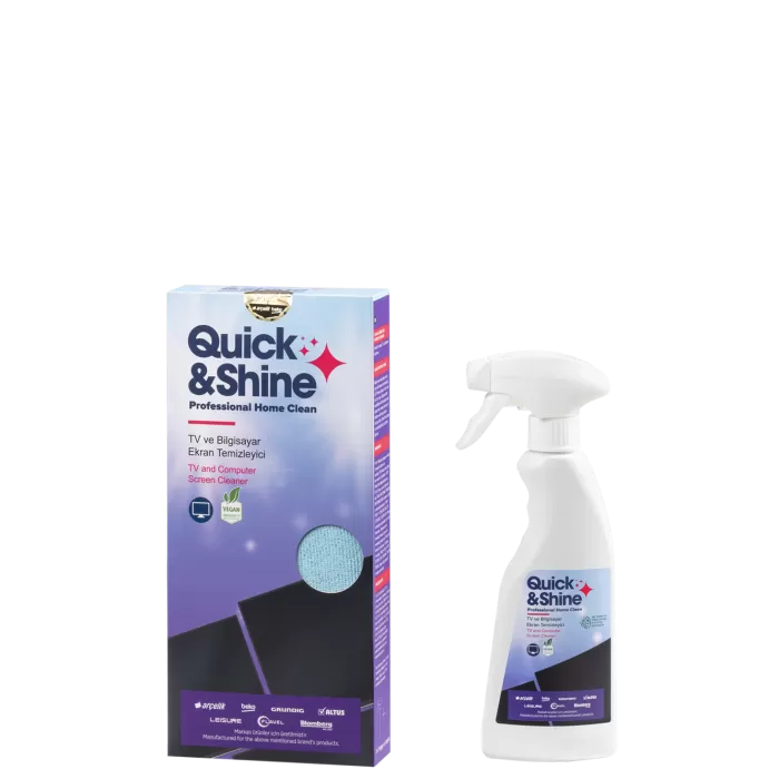 Quick & Shine Ekran Temizleyici TV & Bilgisayar Temizlik ve Bakım Ürünleri