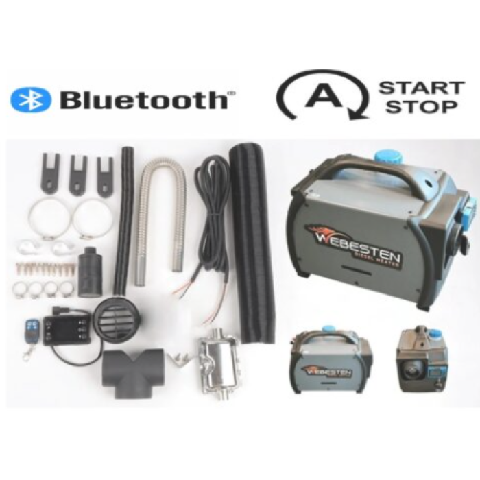 Webesten 5Kw Taşınabilir Çanta Tipi Dizel Isıtıcı [12/24/220V]