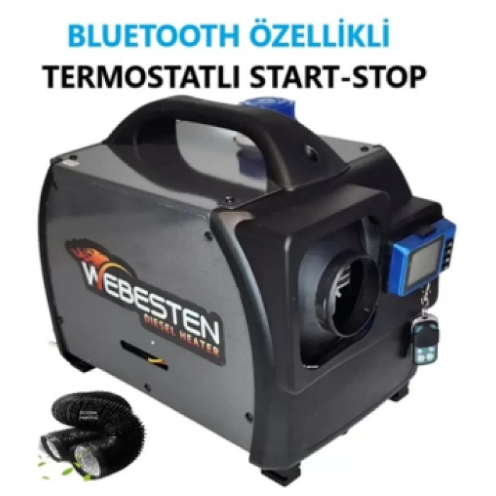 Webesten 5Kw Taşınabilir Çanta Tipi Dizel Isıtıcı [12/24/220V]