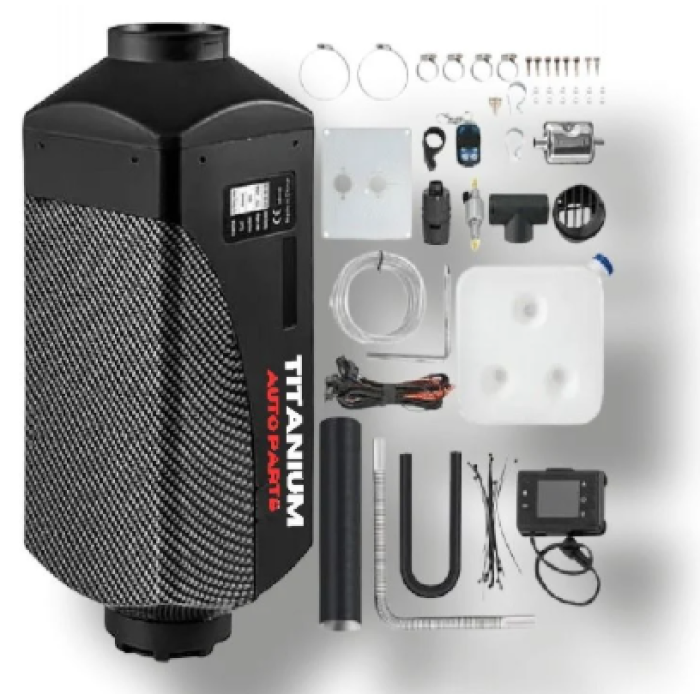 Titanium Sabit Dizel Isıtıcı 5Kw [12-24V]