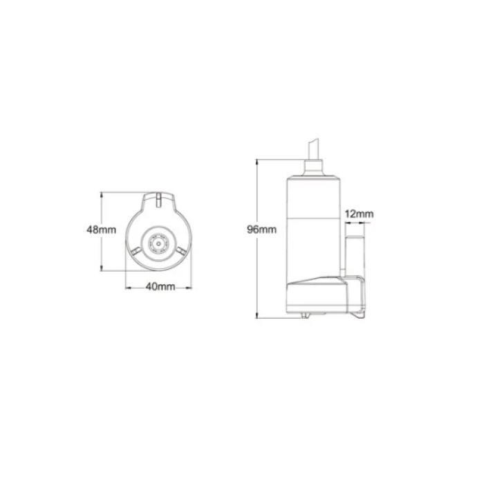 Seaflo Sintine Tip Dalgıç Pompa [12V]