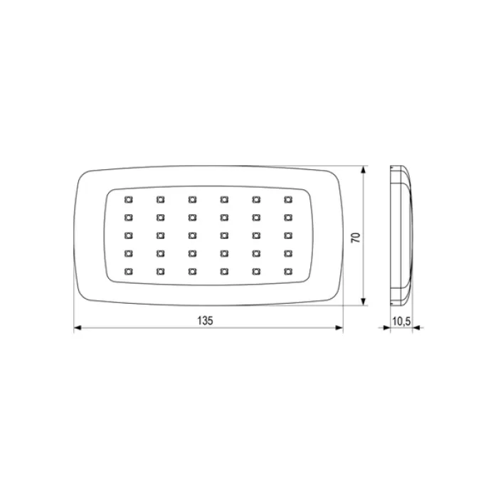 Dokunmatik Led Lamba [12/24V]