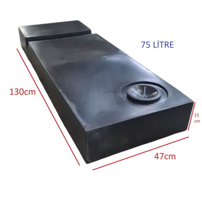 Karavan Atık Su Deposu 75LT