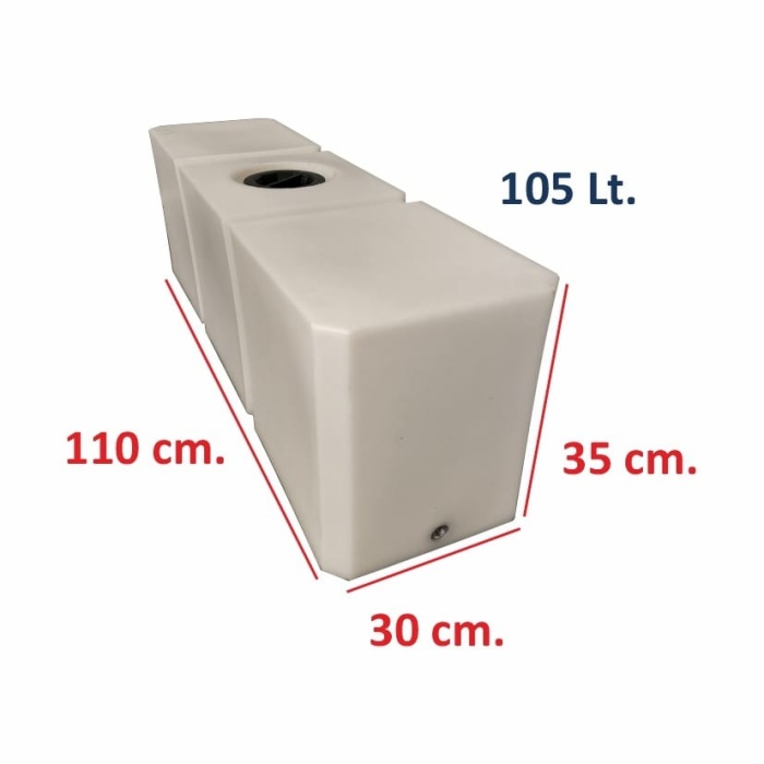 105 Litre Temiz Su Deposu