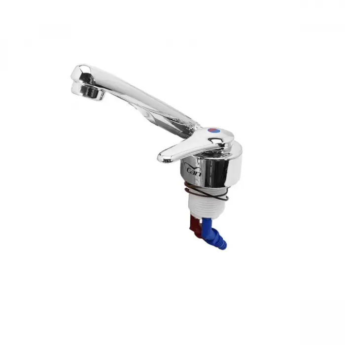 Can 1765-E Cam Kapaklı 2 Gözlü Ocak Evye Kombinasyonu