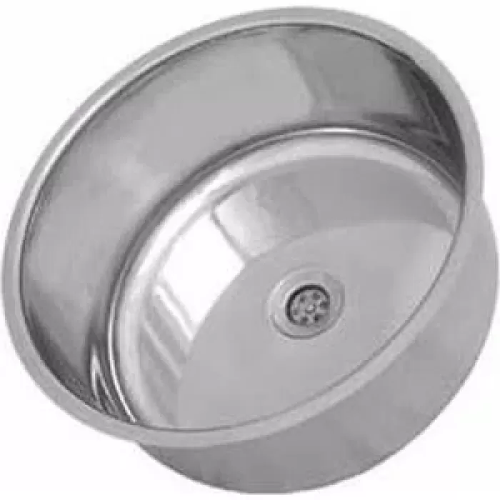 Paslanmaz Krom Küre Evye [25x14cm]