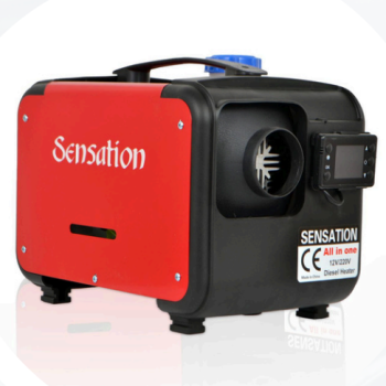 Sensation 5 Kw Taşınabilir Dizel Isıtıcı [12V-24-220V] Kırmızı