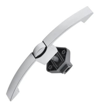 Karavan & Tekne Bas-Çek Oval Krom Mobilya Kilidi