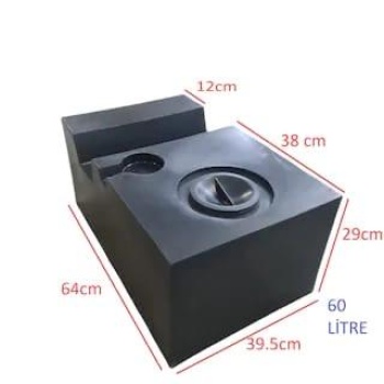 Karavan Atık Su Deposu 60LT 2.Tip