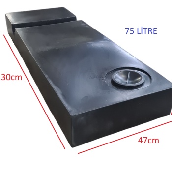 Karavan Atık Su Deposu 75LT
