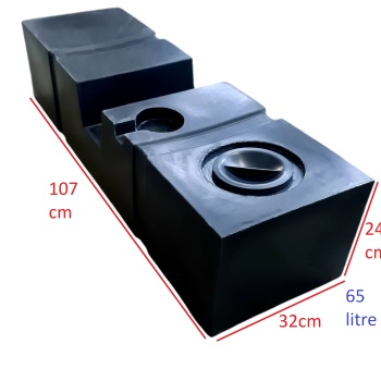 Karavan Atık Su Deposu 65LT