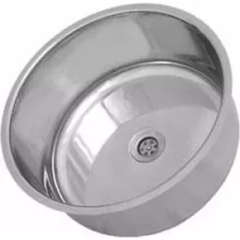 Paslanmaz Krom Küre Evye [25x14cm]