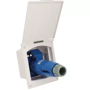 Karavan Dış Elektrik Girişi Seti Beyaz