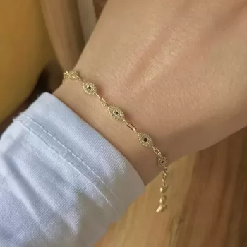 GOLD LUCKY EYE BİLEKLİK