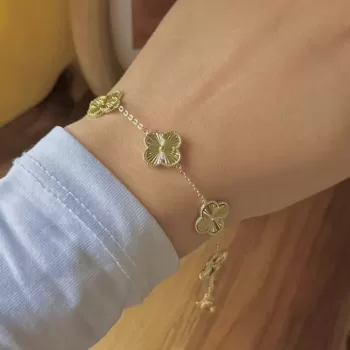 GOLD CLOVER VIP BİLEKLİK