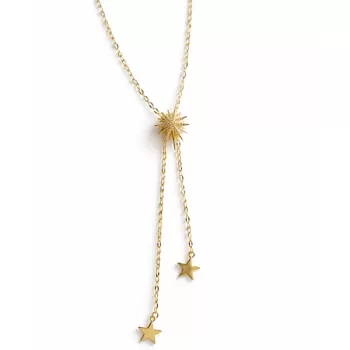 GOLD STAR DROP VIP KOLYE