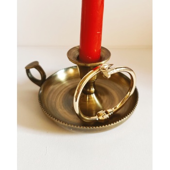 GOLD KALIN ÇİVİ KELEPÇE