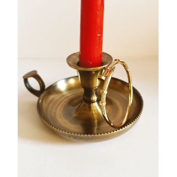 GOLD TAŞLI ÇİVİ KELEPÇE