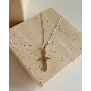 TAŞLI ANKA KUŞU KOLYE