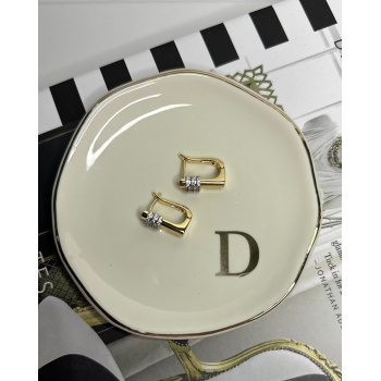 ZİKON TAŞLI DİKDÖRTGEN KÜPE